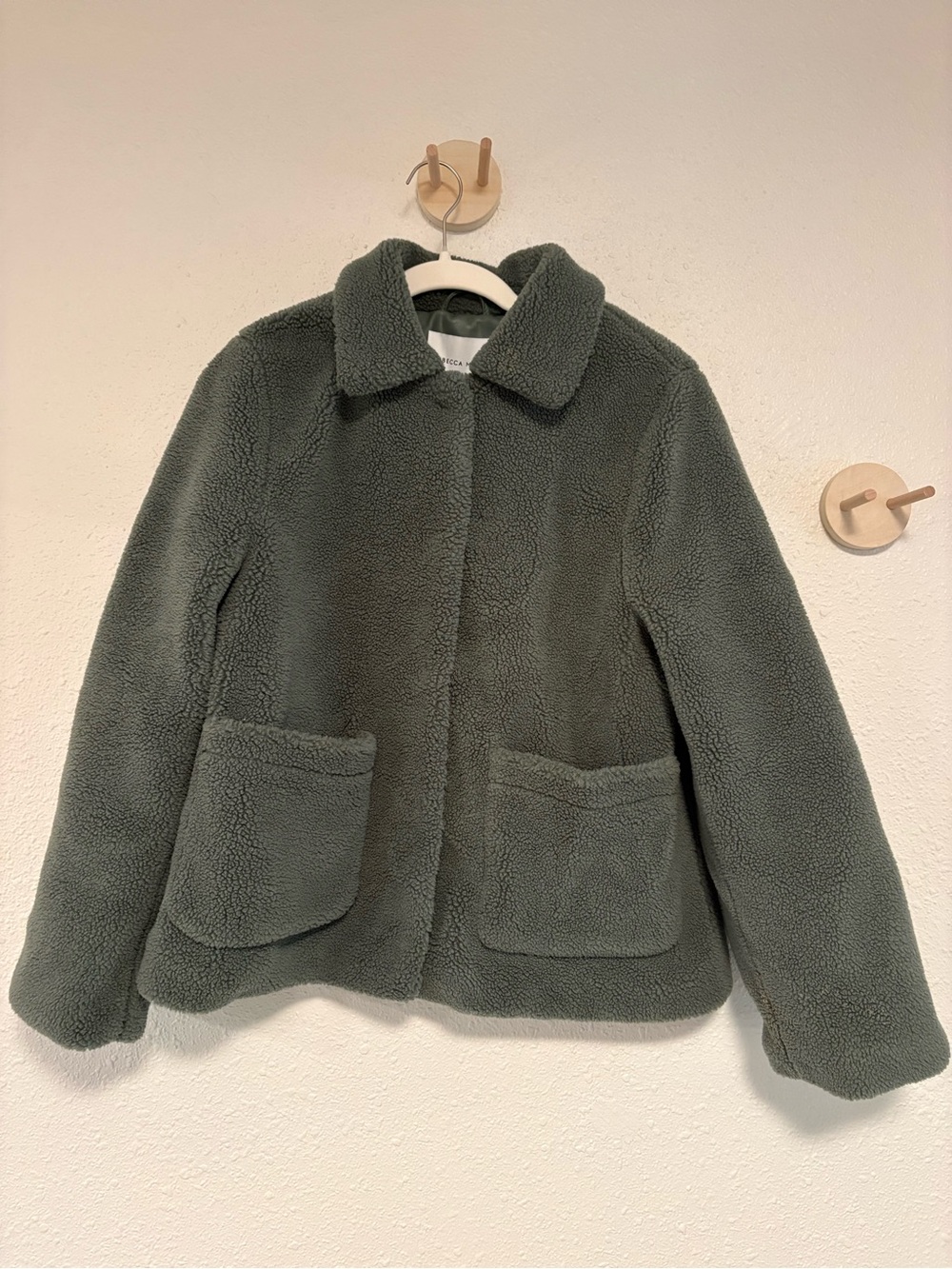 Rebecca Minkoff green coat